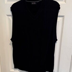 Axcess Black Knit Sweater Vest